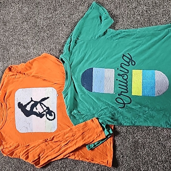 Boys bundle flippy sequined tees - Picture 2 of 4